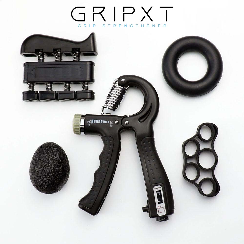Motag Set of 2 Hand Grip Trainers w/ Rep Counter 